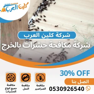 شركة مكافحة حشرات بالخرج